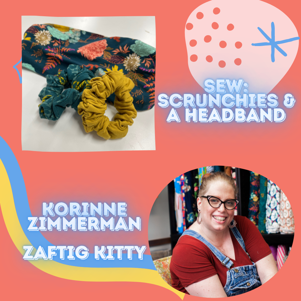 Sew: Scrunchies & a Headband