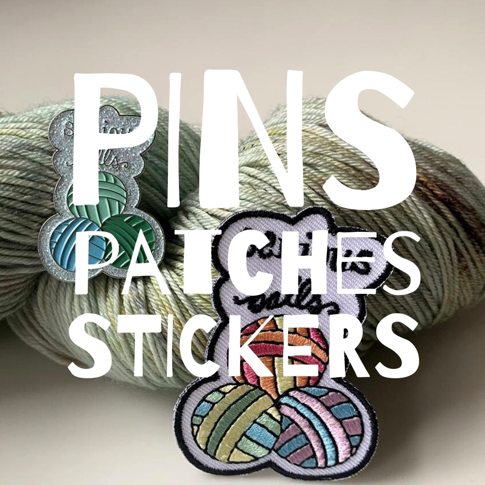 Pins, Patches & Stickers