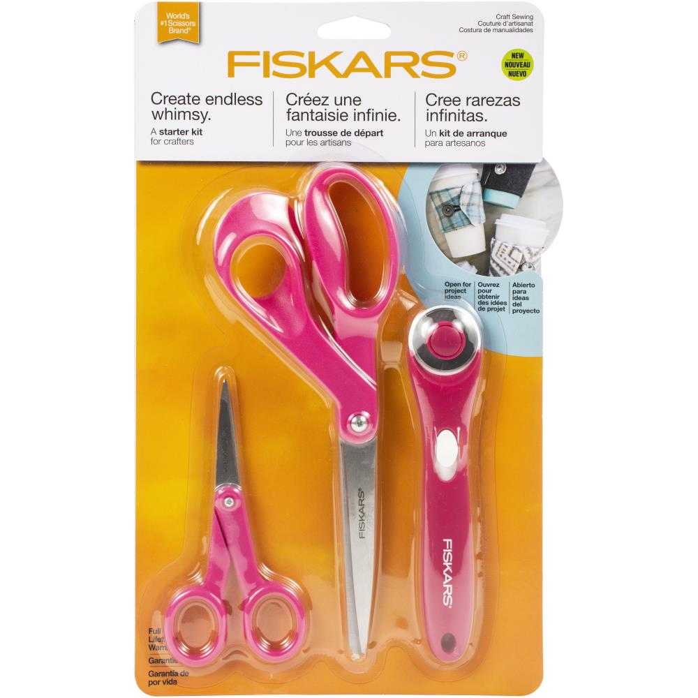 Craft Sewing 3-Piece Scissors Starter Kit – Makit Takit